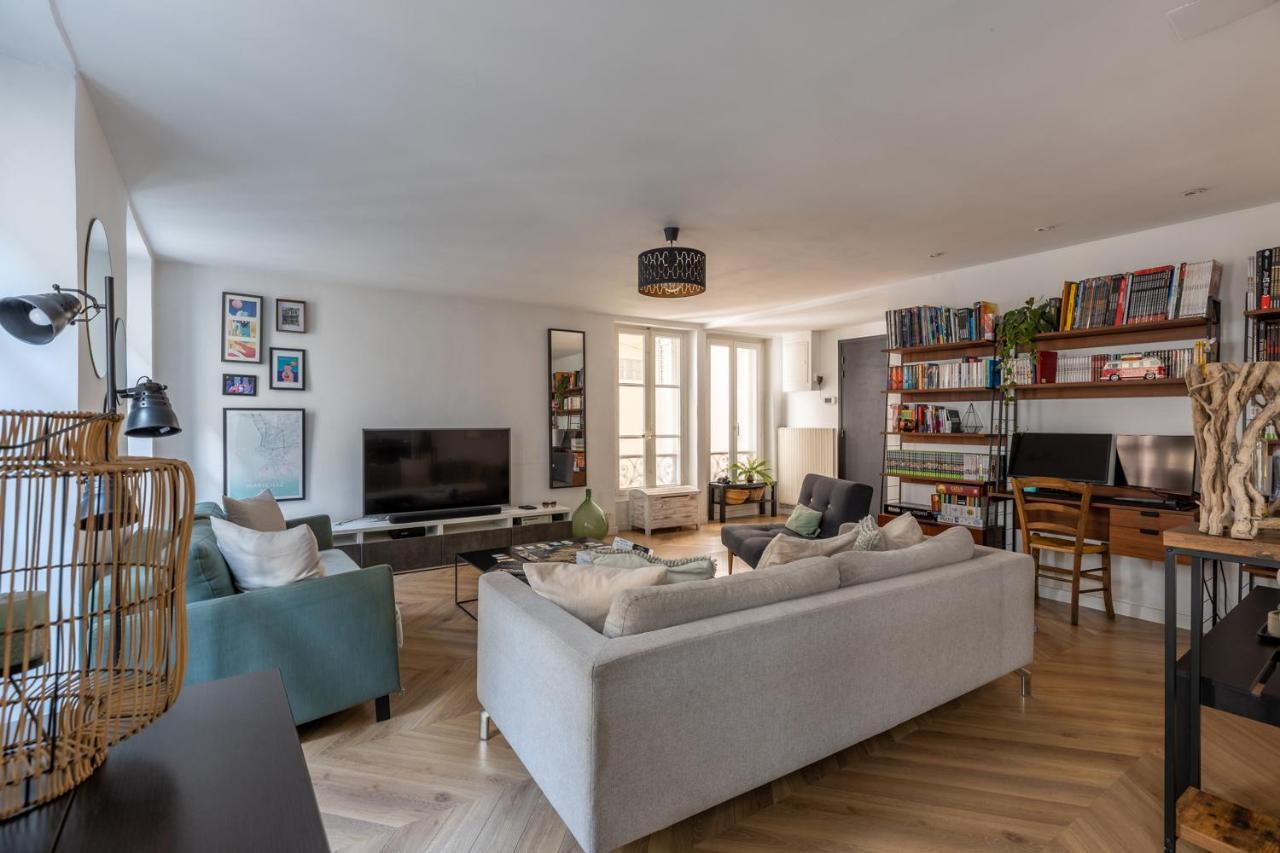 Appartement 90M2 Renove - Terrasse En Plein Coeur De Marseille Extérieur photo
