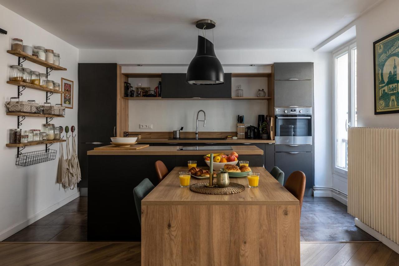 Appartement 90M2 Renove - Terrasse En Plein Coeur De Marseille Extérieur photo