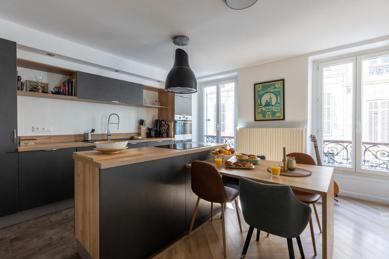 Appartement 90M2 Renove - Terrasse En Plein Coeur De Marseille Extérieur photo